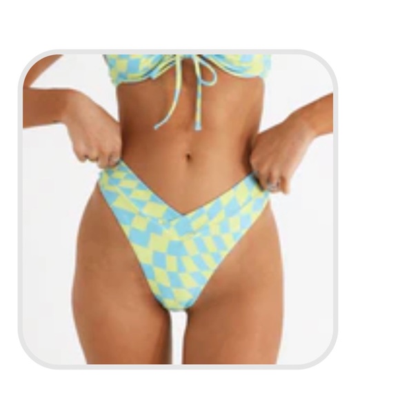 Aurelle NWT Riza Sunrize bottoms. Crossover waist. - Picture 3 of 8